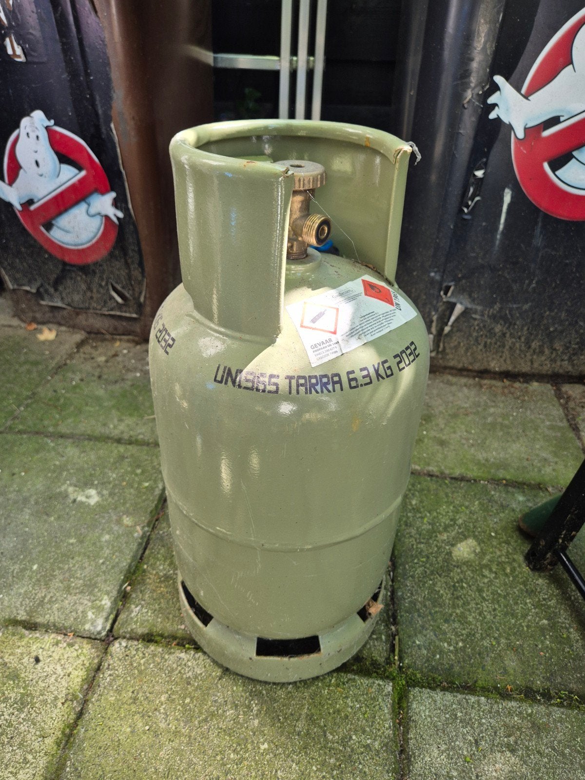 Easyblue Gastank/gasfles 6,3 kg (bruto 11,5kg) houdbaar 2032, Caravans en Kamperen, Kampeeraccessoires, Ophalen