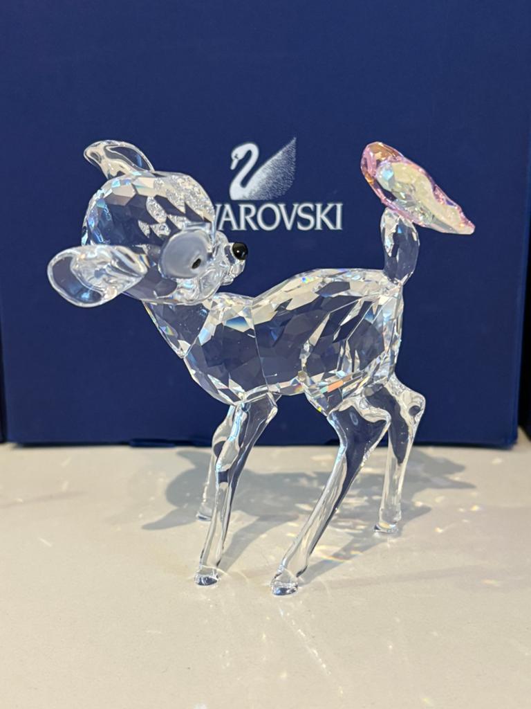 Swarovski disney Bambi, Verzamelen, Swarovski, Ophalen of Verzenden, Zo goed als nieuw, Figuurtje