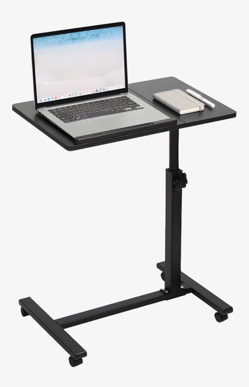 Laptopstandaard op wieltjes zwart niet gebruikt (nieuw), Ophalen, Nieuw