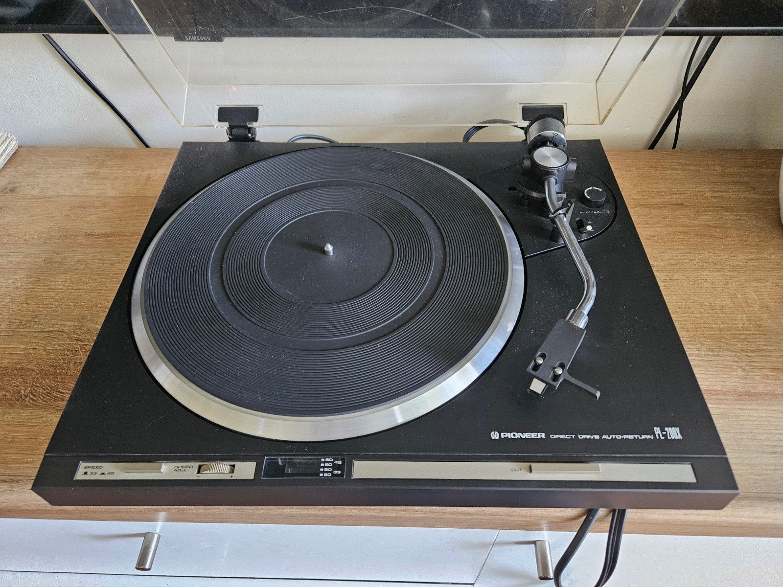 Pioneer platenspeler PL 200X, Ophalen of Verzenden, Gebruikt, Platenspeler, Pioneer