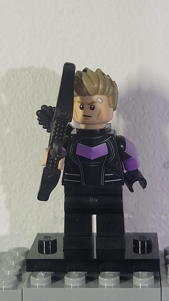 LEGO Minifigure-Hawkeye (Marvel)-In zeer goede staat, Kinderen en Baby's, Speelgoed | Duplo en Lego, Marvel, Lego, Ophalen of Verzenden