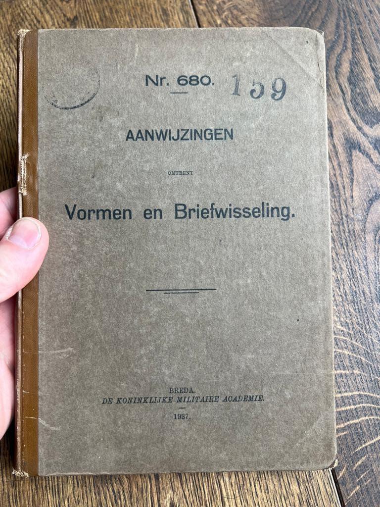 Nederlands mobilisatie voorschrift tenue uniform huzaar etc, Verzenden, Nederland, Boek of Tijdschrift