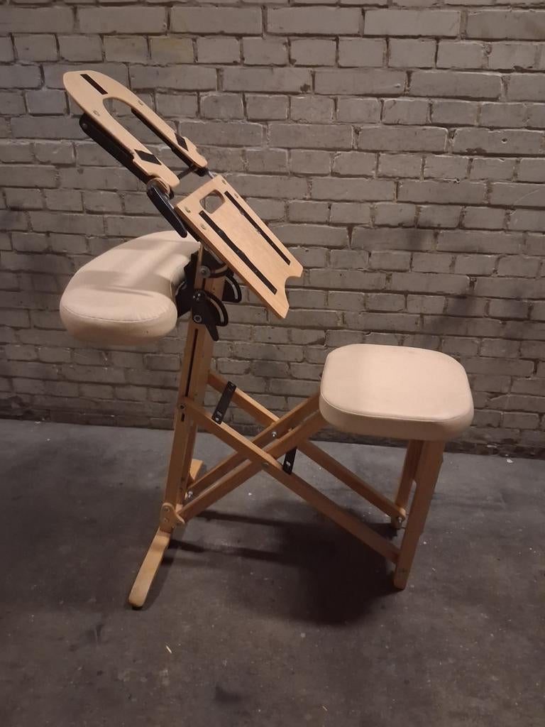 Te koop,Massagestoel, Sport en Fitness, Massageproducten, Ophalen, Massagestoel of Kussen