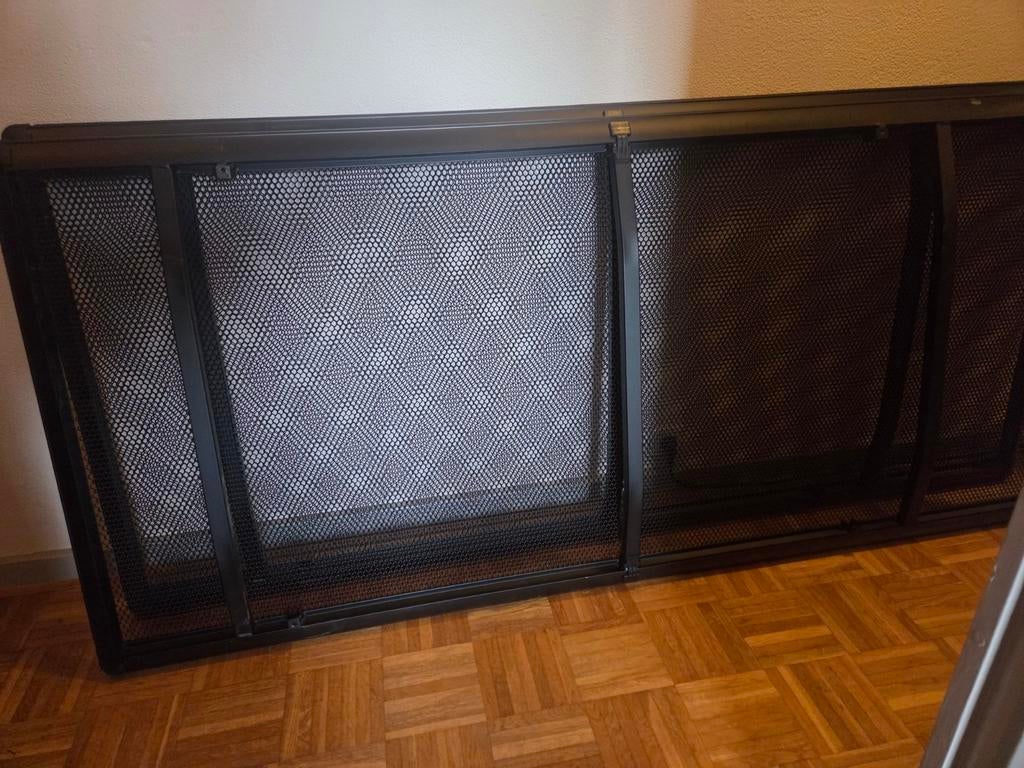 Auping spiraalbodem..Ophalen, geen verzending, Gebruikt, 90 cm, Eenpersoons, Zwart