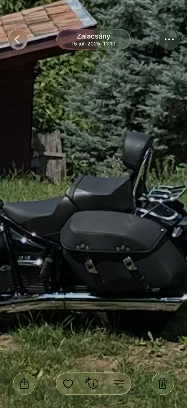 Wunderlich zadel met sissy bar en bagagesteun voor BMW R18, Ophalen, Zo goed als nieuw