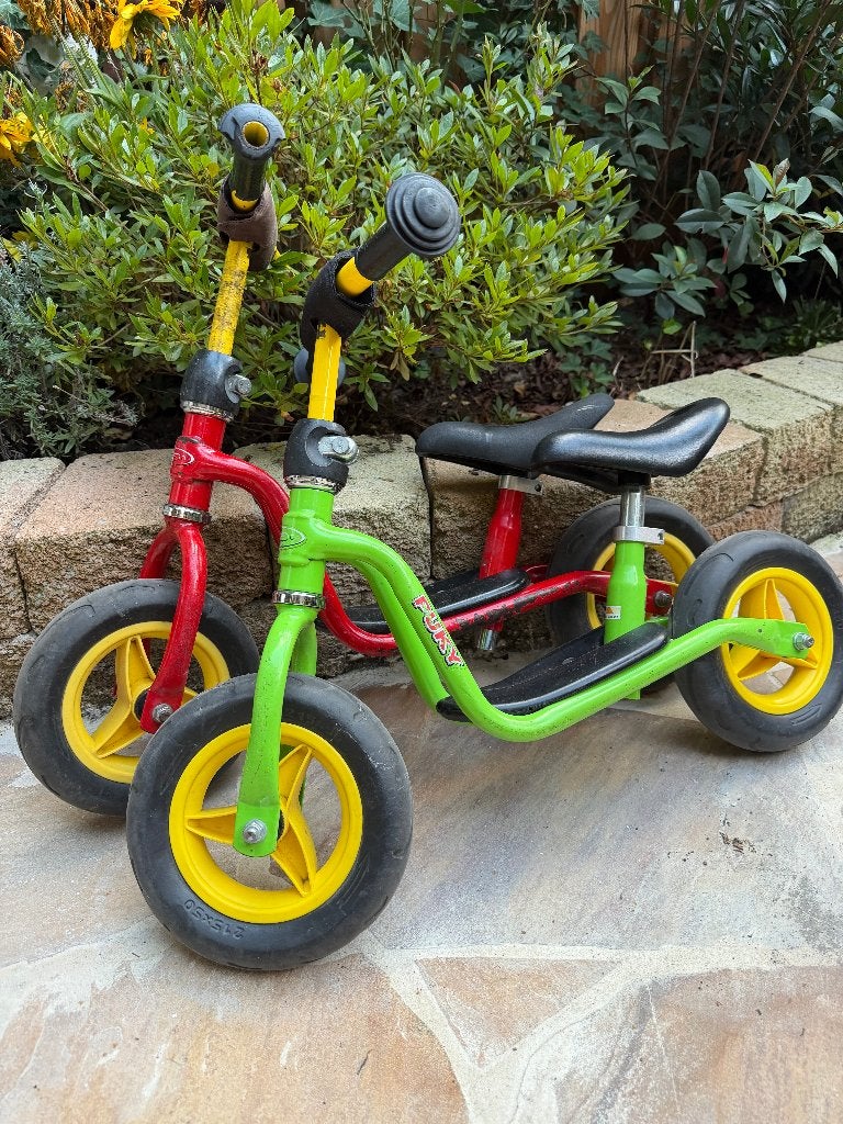Puky loopfietsjes, Ophalen, Gebruikt, Terugtraprem, Puky