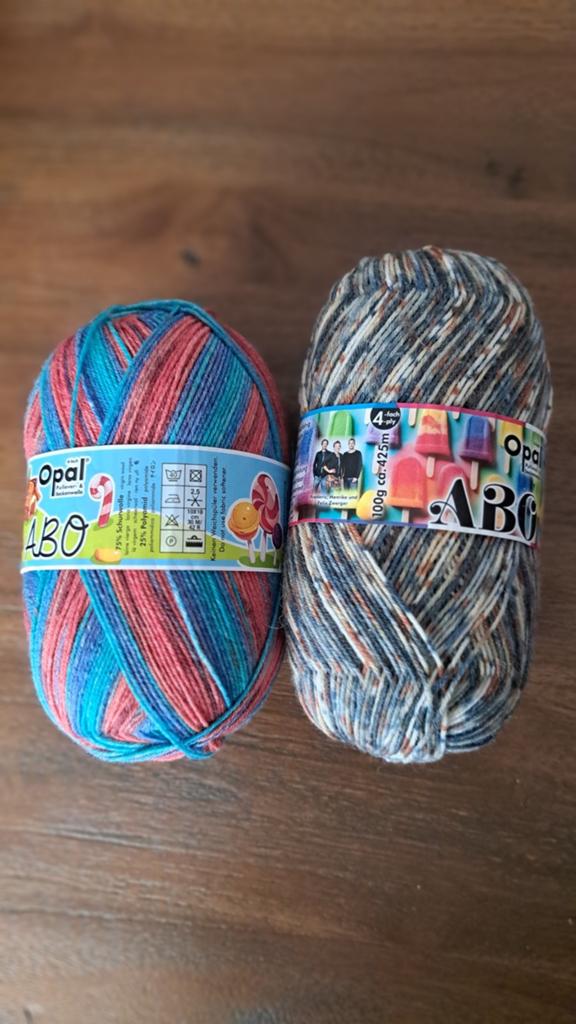 Opal Abo sokkenwol sokkengaren 2 bollen, Ophalen of Verzenden, Nieuw, Garen of Naald(en)