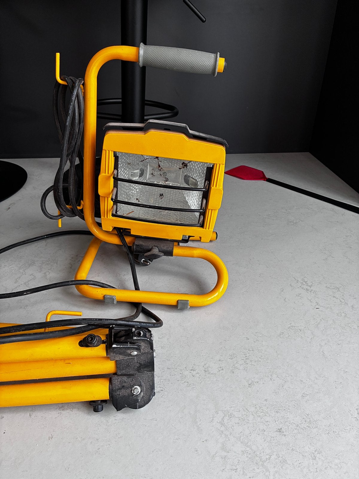 Bouwlampen, Ophalen, Gebruikt, 200 tot 500 watt, Lamp met armatuur