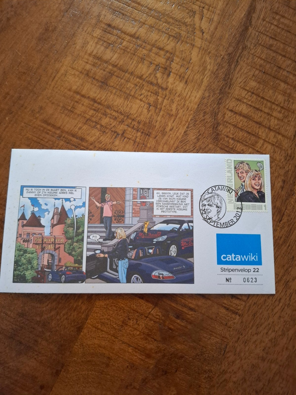 Catawiki Stripenvelop 22 - Eerste Dag Envelop, Ophalen of Verzenden, Onbeschreven, Nederland