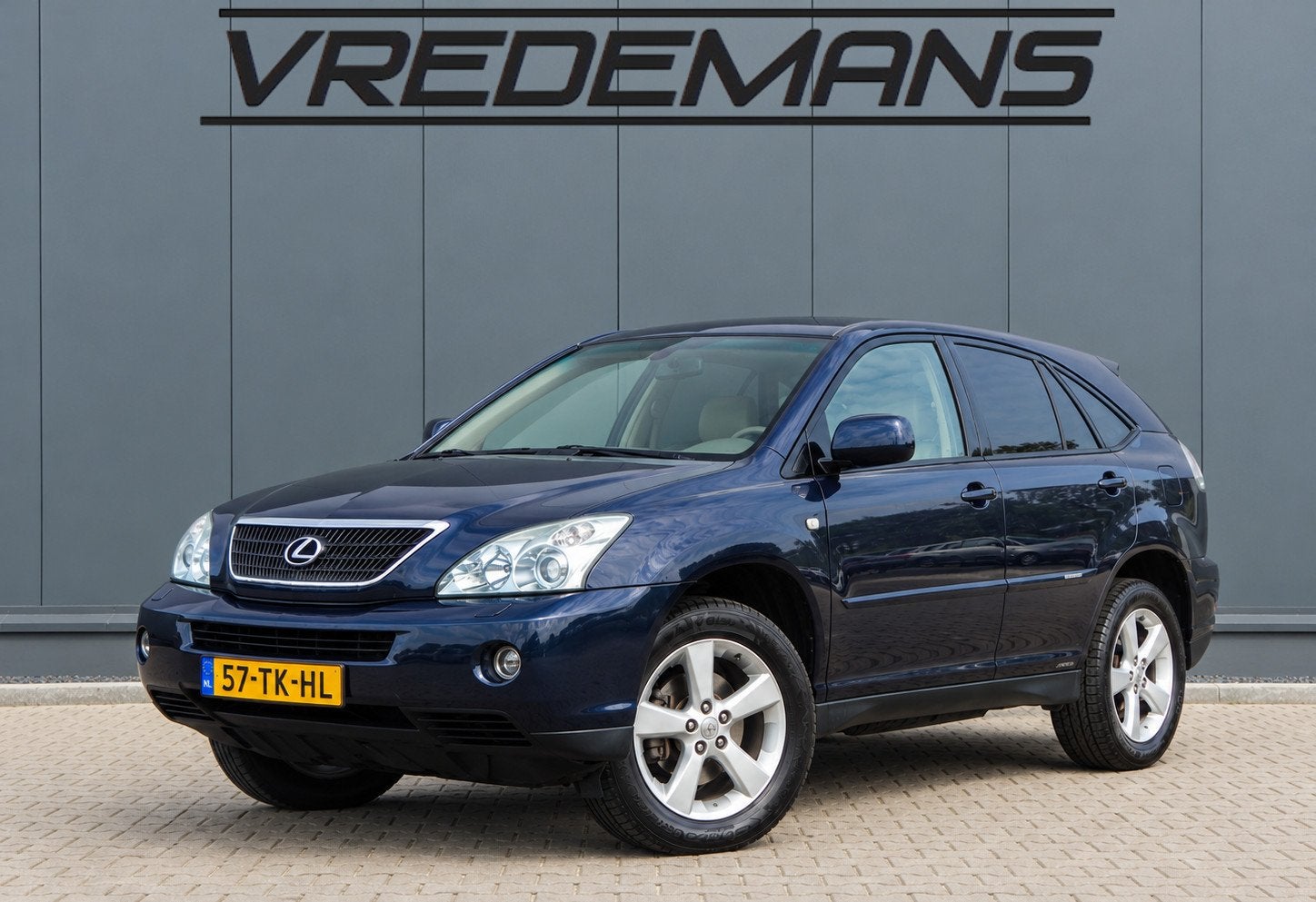 Lexus RX 400h Executive NAVI/LEDER/MEMORY/STOELVERW., Auto's, Automaat, 3311 cc, Gebruikt, Beige