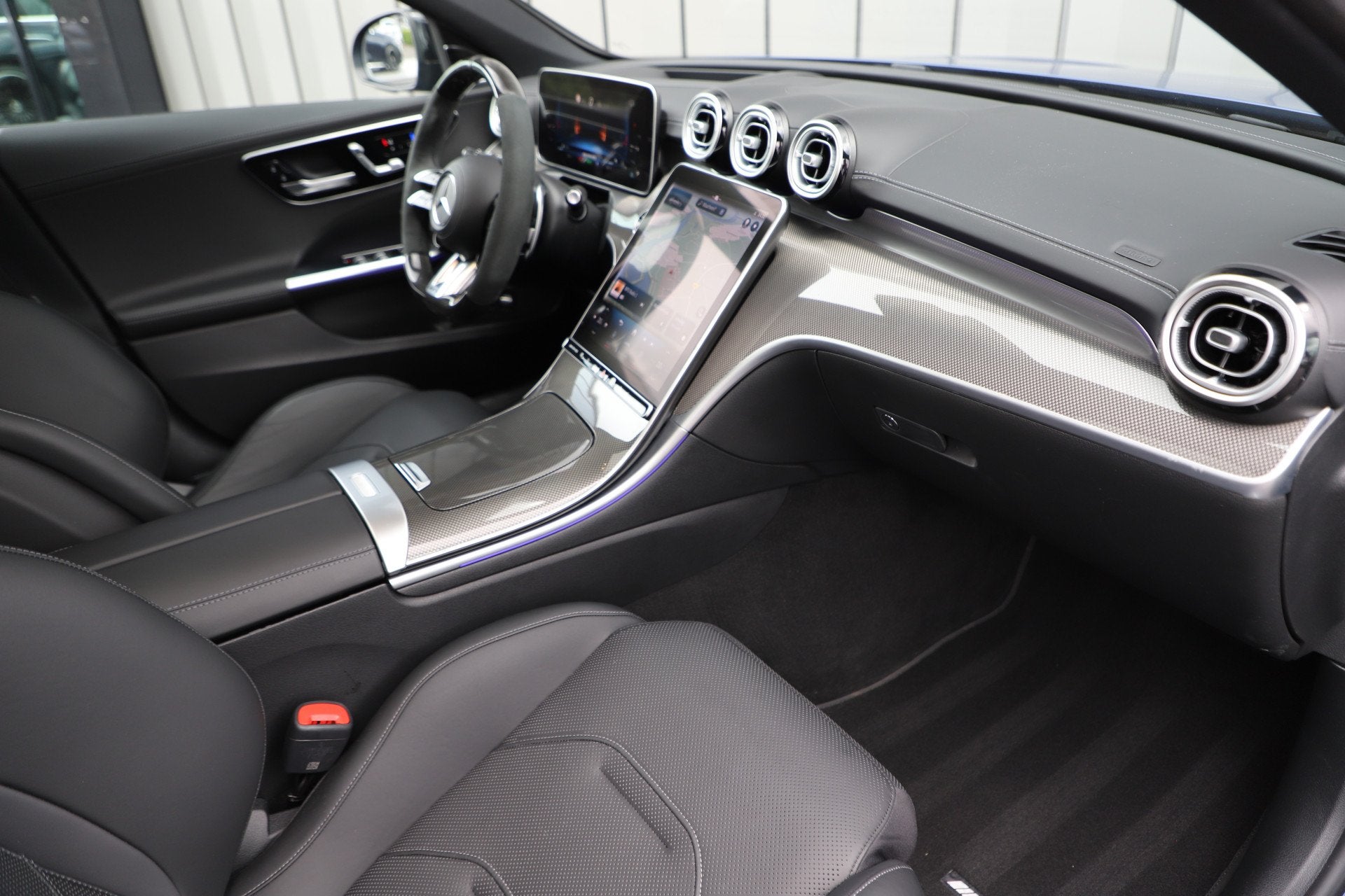 Mercedes-Benz C-Klasse AMG 63 S E Performance | 680PK | Head, Auto's, Mercedes-Benz, Automaat, Zwart, 4 cilinders, Met garantie (alle)