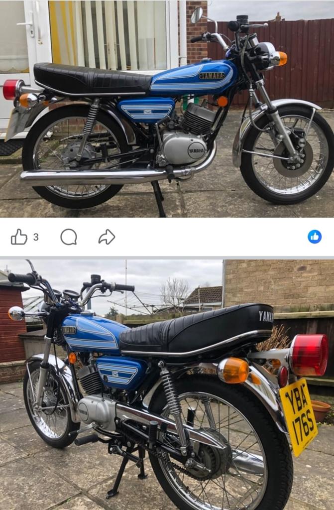 Yamaha rs 125 in onderdelen geen yamaha rd, Fietsen en Brommers, Brommeronderdelen | Oldtimers, Yamaha, Ophalen
