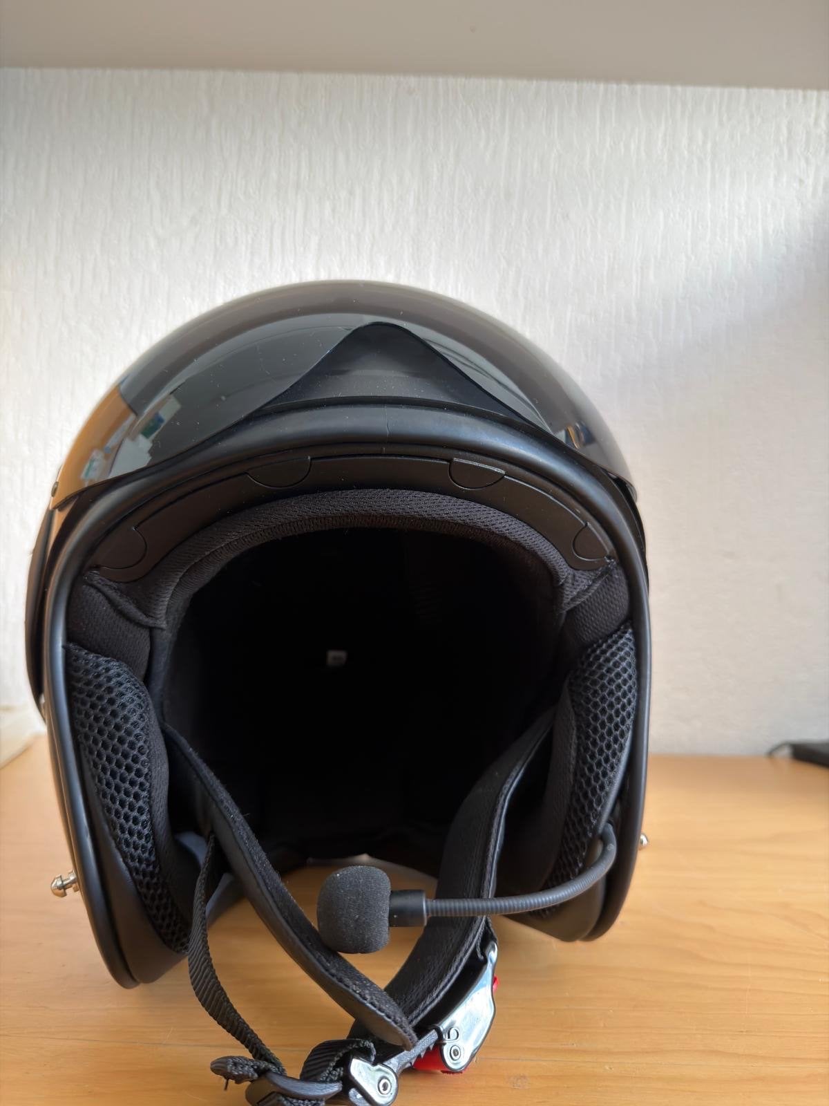 ROOF Boxer V8 motorhelm met Freecom 2 communicatiesysteem, Motoren, Kleding | Motorkleding, Overige typen, Dames, Ophalen of Verzenden