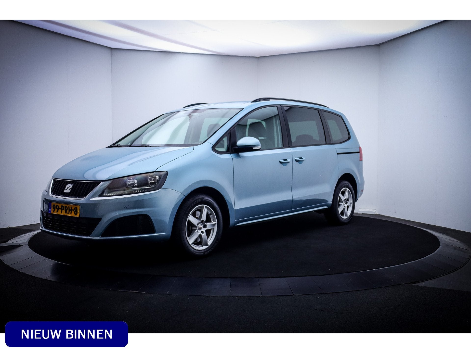 SEAT Alhambra 1.4 TSI Reference (bj 2011), Auto's, Seat, Voorwielaandrijving, Euro 5, Stof, Zwart