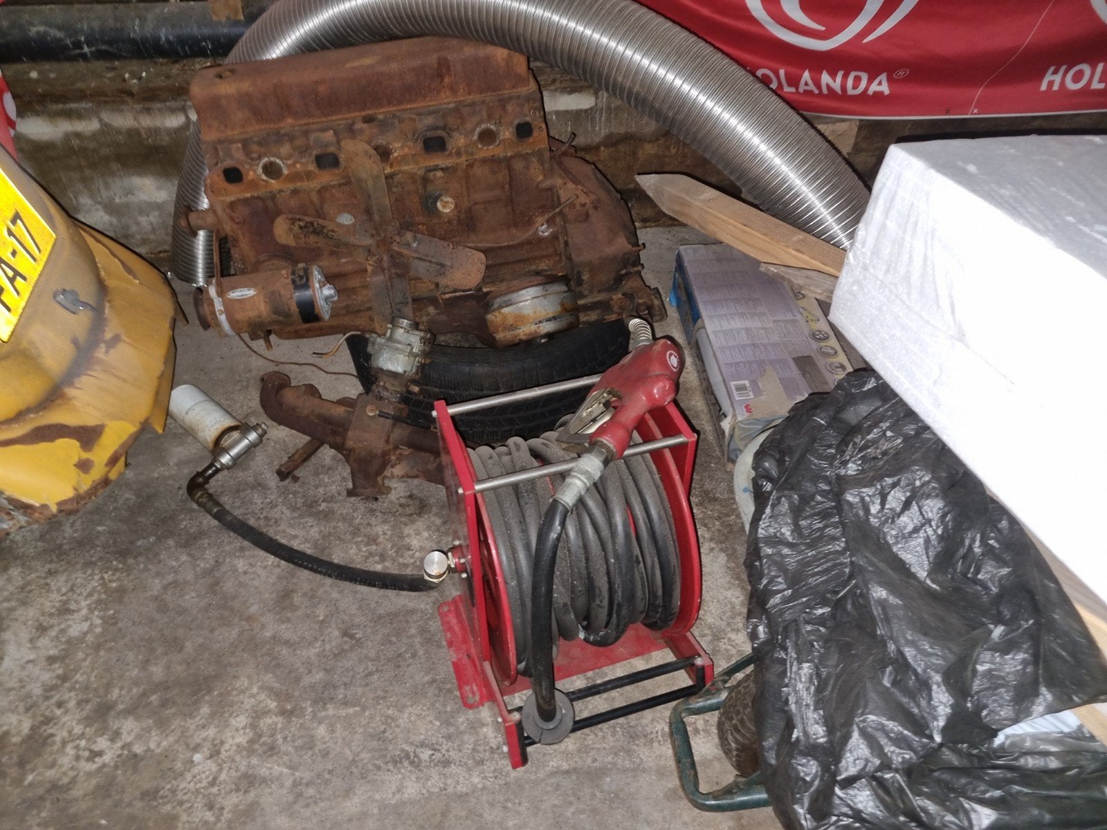 Chevrolet Stovebolt 235 Motor 216 261Onderdeel, Ophalen, Gebruikt, Oldtimer onderdelen