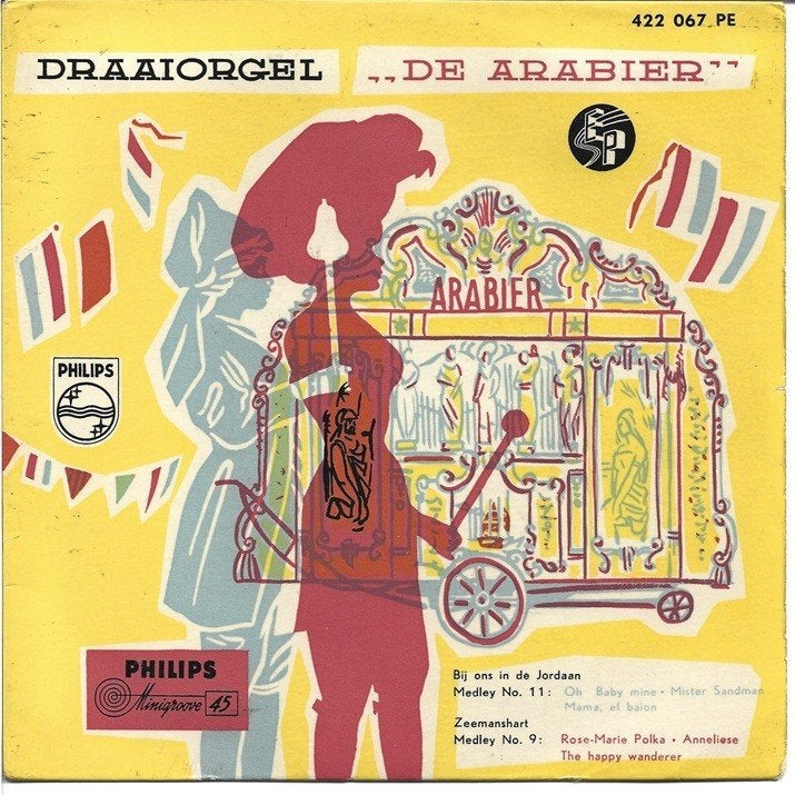 Draaiorgel de Arabier Bij Ons In De Jordaan, Cd's en Dvd's, Vinyl Singles, Gebruikt, Verzenden, Wereldmuziek, 7 inch