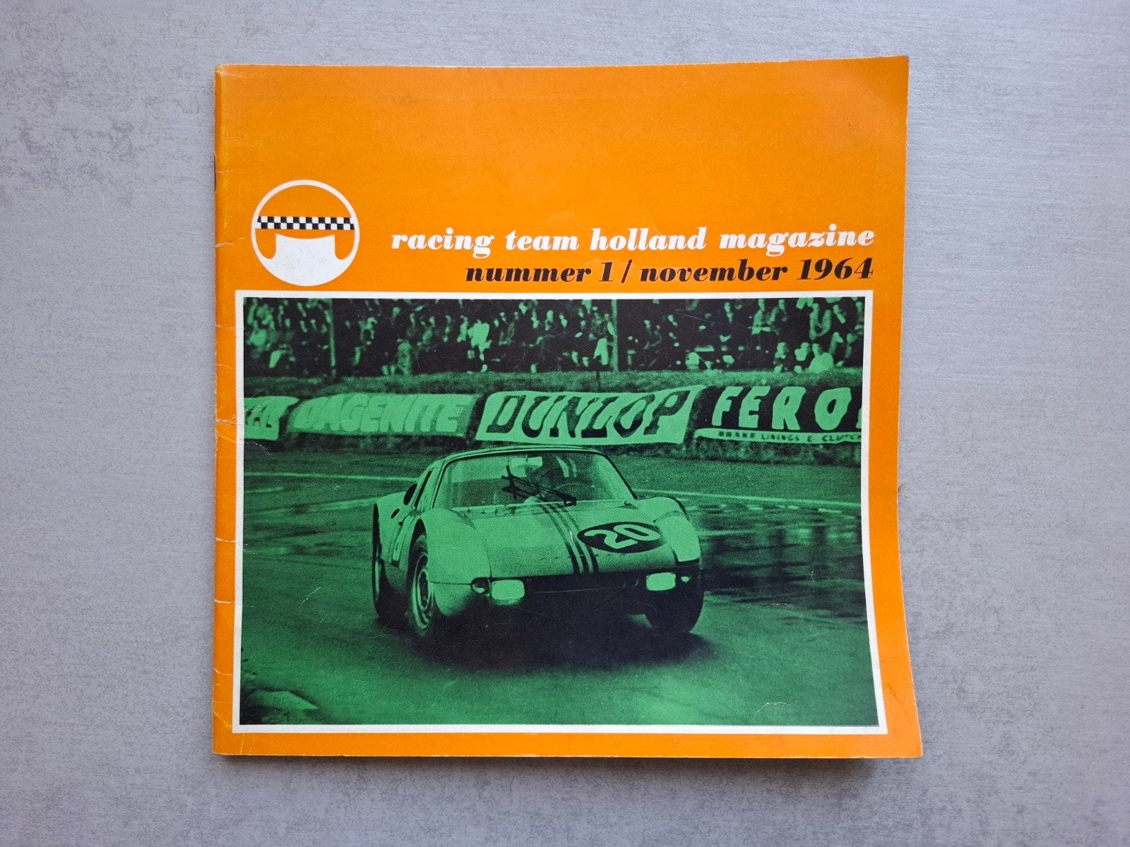 Racing Team Holland Magazine nummer 1 / november 1964, Boeken, Auto's | Folders en Tijdschriften, Gelezen, Overige merken, Ophalen of Verzenden