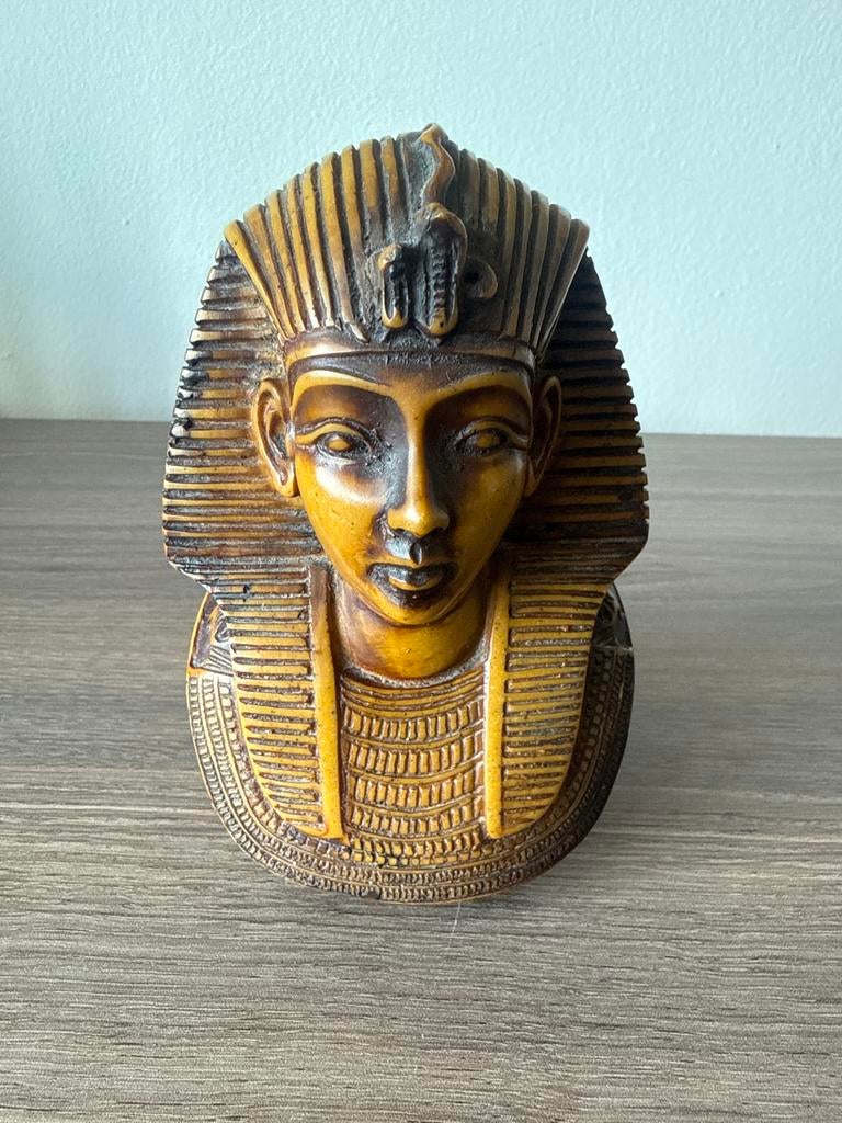 Beeld Toetanchamon - Egyptische Farao Decoratie, Verzamelen, Beelden en Beeldjes, Ophalen of Verzenden, Gebruikt, Overige typen