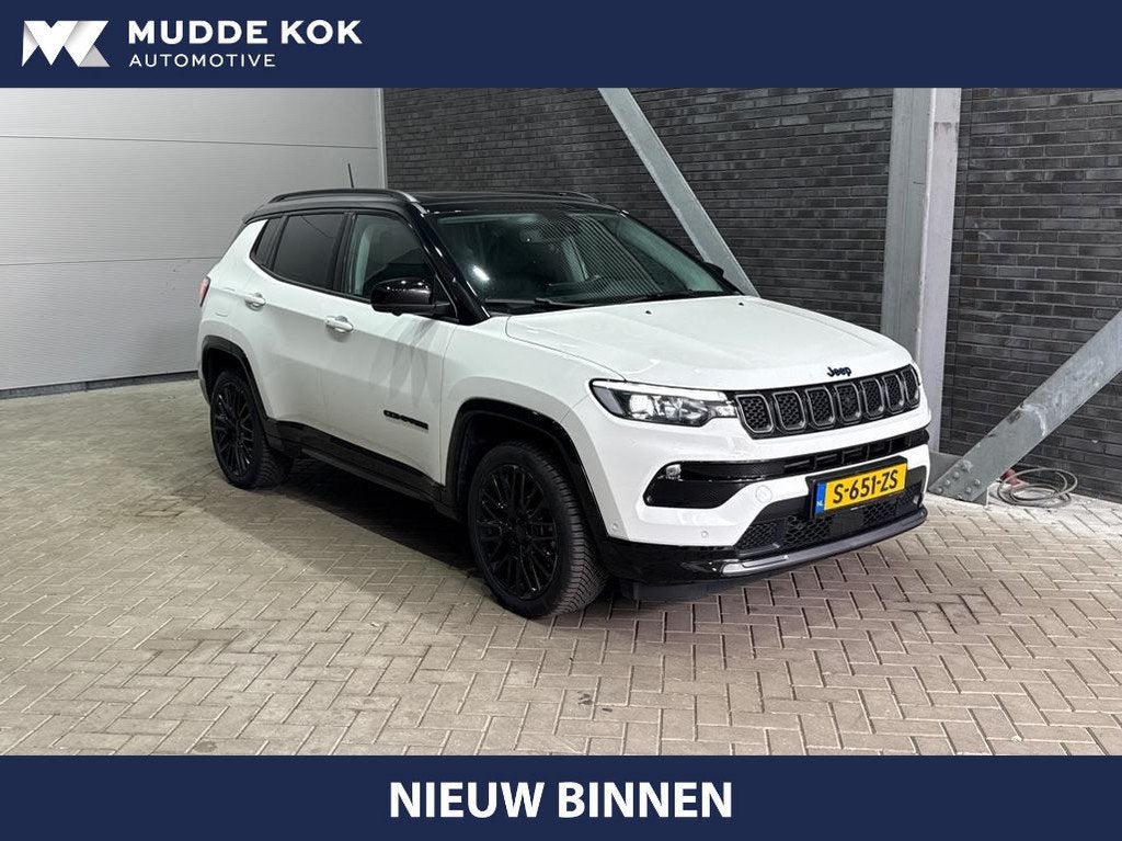 Jeep Compass 4xe 240 Plug-in Hybrid Electric S | ACC | Panor, Auto's, Jeep, Bedrijf, Te koop, Compass, 360° camera, 4x4, ABS, Achteruitrijcamera