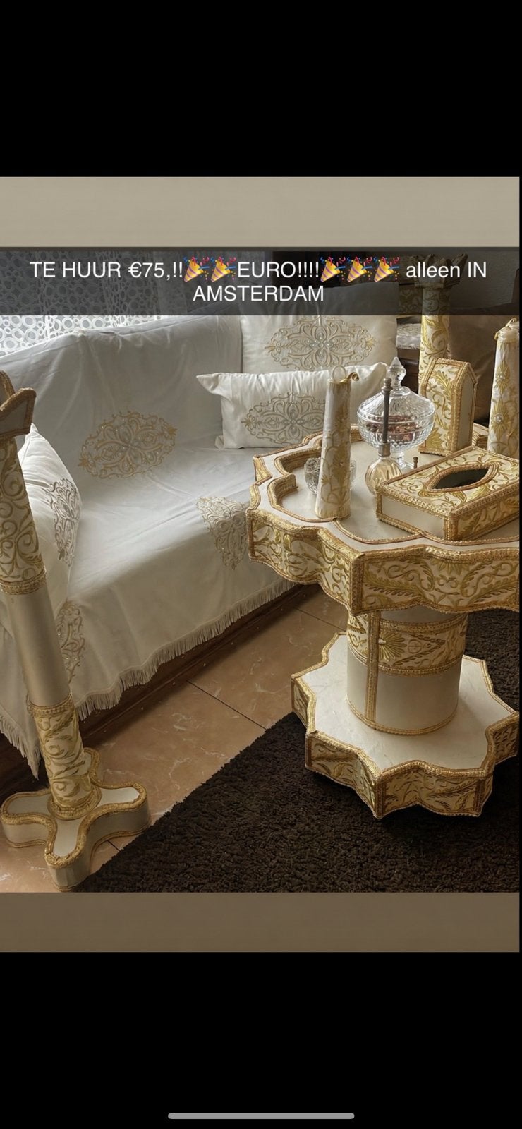 henna set te huur, Ophalen of Verzenden
