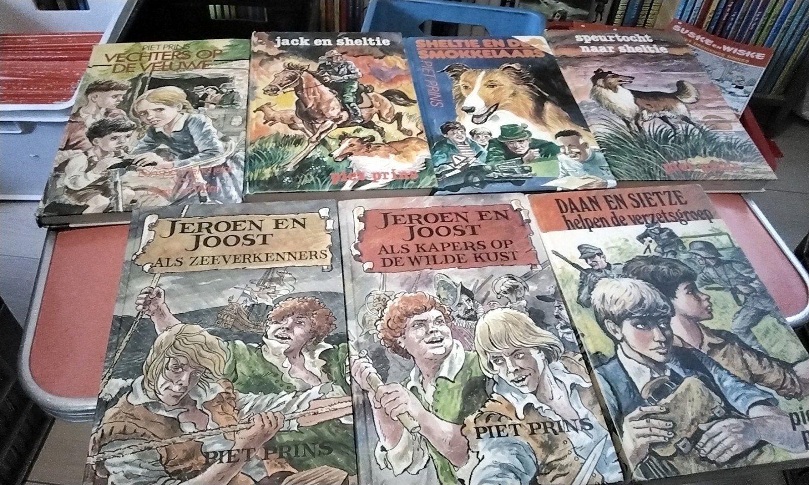 Piet prins boeken € 3.50 per week 3 voor € 10 zie omschrijvi, Ophalen of Verzenden, Zo goed als nieuw