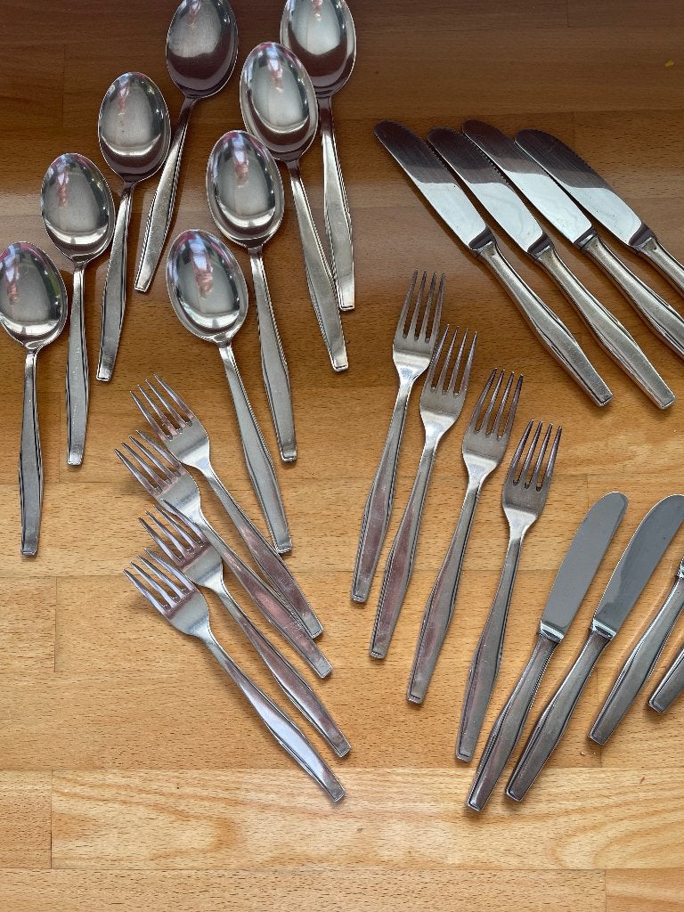 Verzilverd  Bestek, Gebruikt, Bestekset, Overige typen, Ophalen of Verzenden
