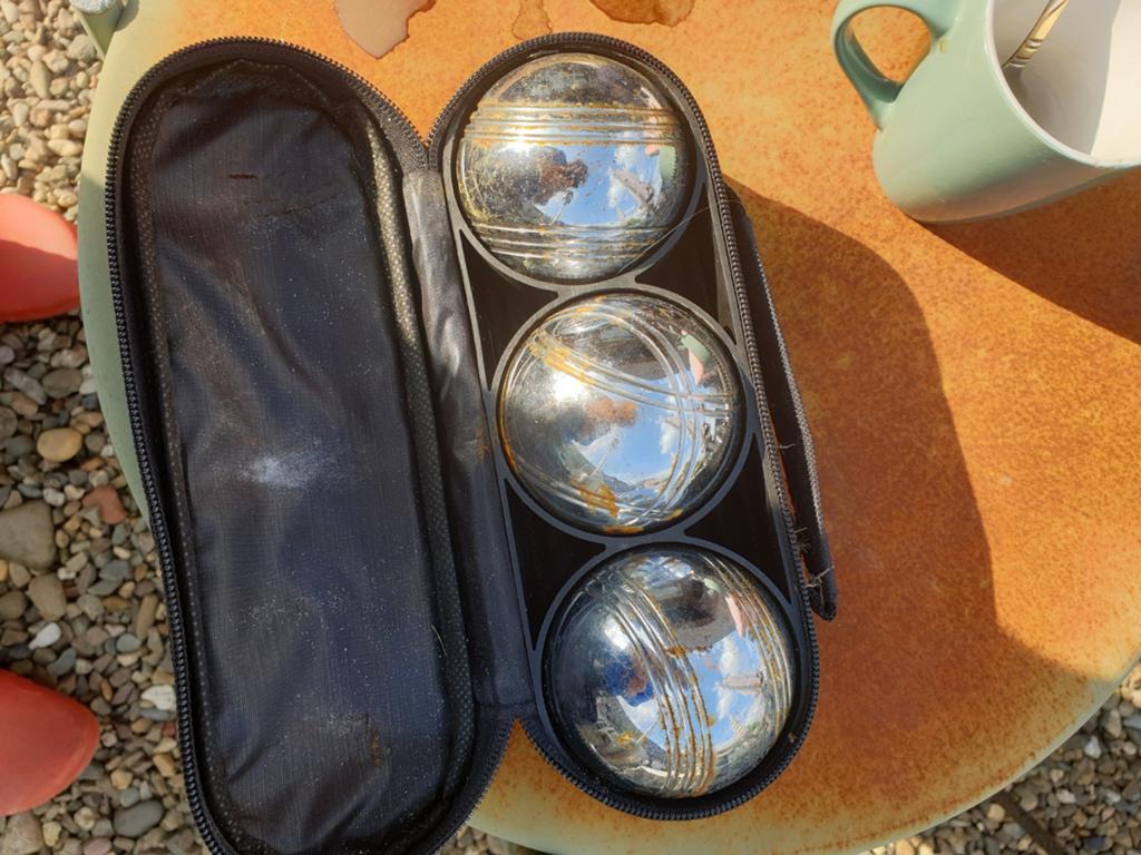 3 petanque ballen ,William Lawson, Ophalen of Verzenden, Bal