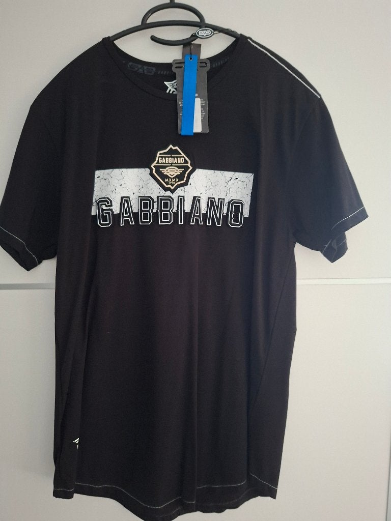 Gabbiano T shirt zwart maat L nieuw met kaartje, Maat 52/54 (L), Gabbiano, Zwart, Nieuw