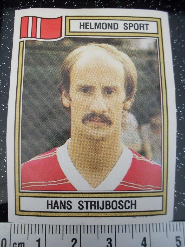 panini sticker voetbal 83 helmond sport Hans Strijbosch 159, Verzamelen, Verzenden, Zo goed als nieuw, Overige binnenlandse clubs