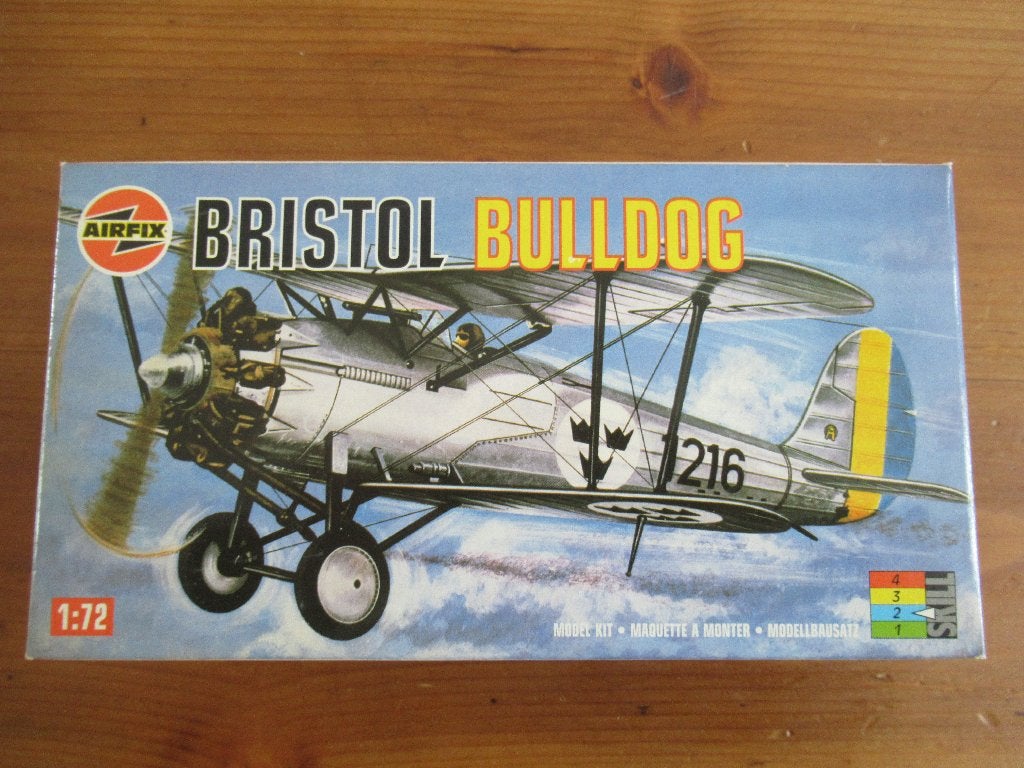 Bristol Bulldog (Airfix 1/72), Overige merken, 1:72 tot 1:144, Nieuw, Ophalen of Verzenden