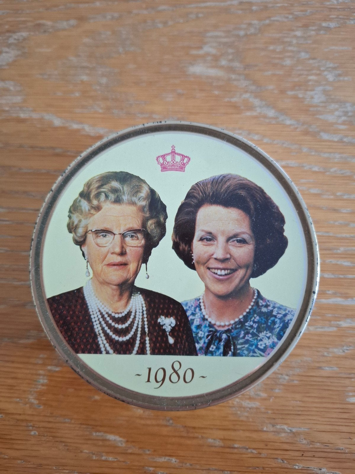 Blik 1980 Juliana Beatrix, Verzamelen, Ophalen of Verzenden, Gebruikt, Overige typen