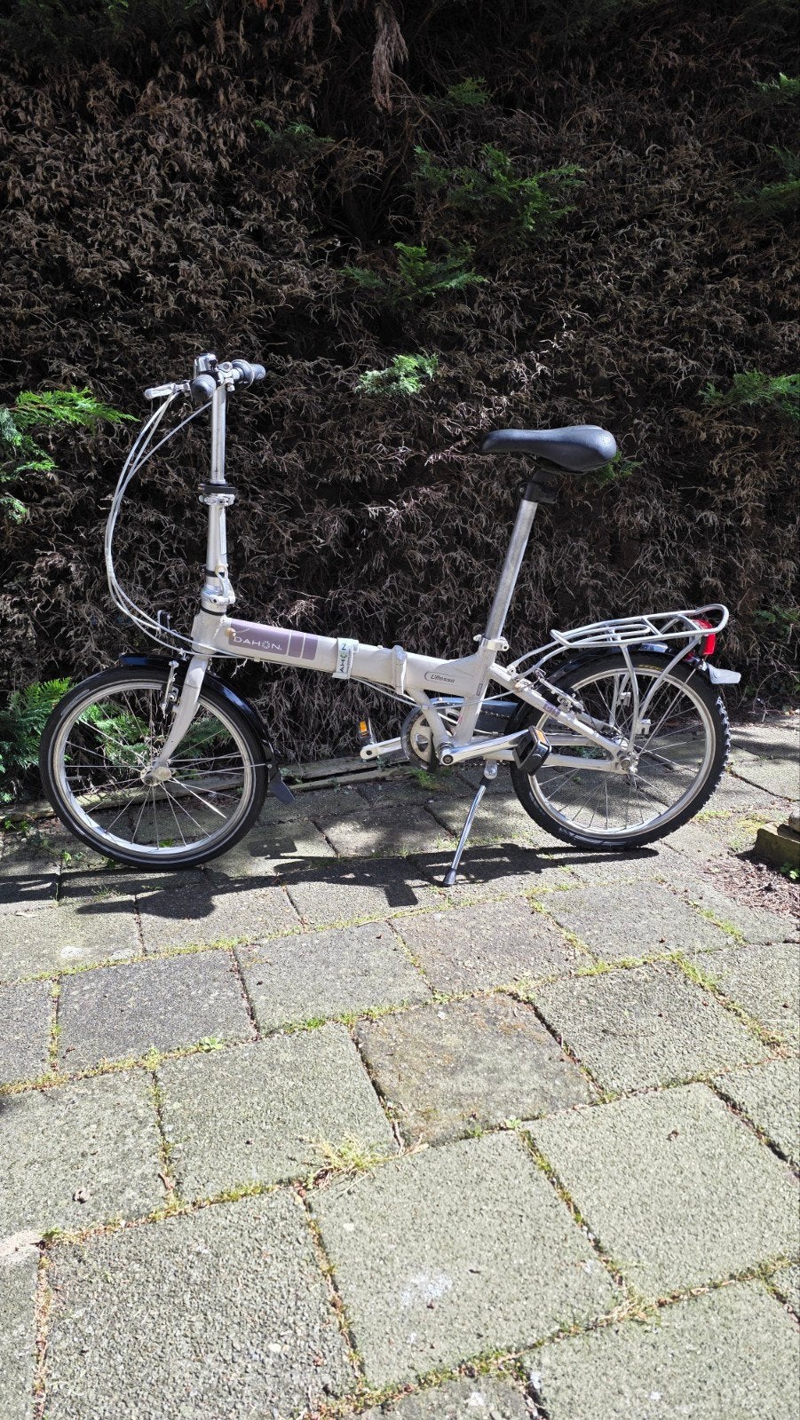 Dahon Vitesse met naaf Versnellingen, Ophalen