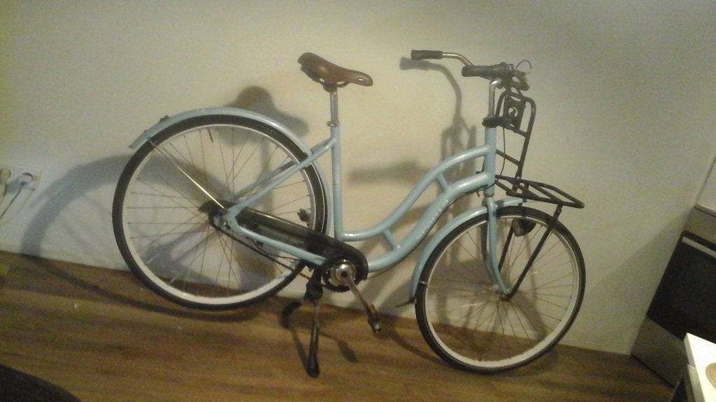 Nette dames fiets met voor rek  Groningen, Ophalen, Zo goed als nieuw, Overige merken