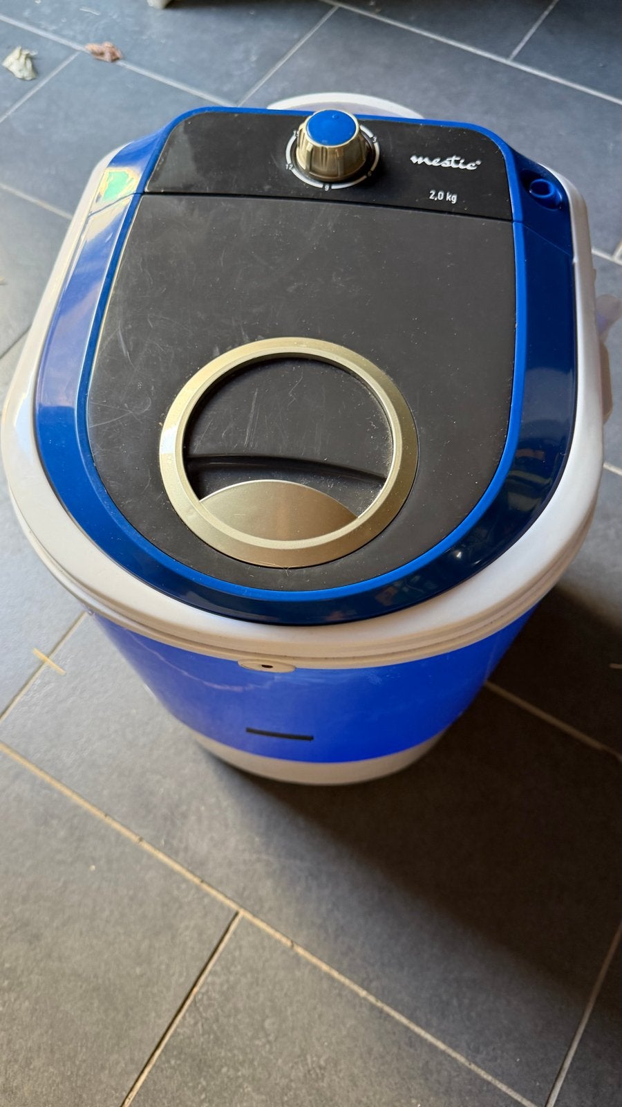 Mestic HW-100 Mini Wasmachine - Ideaal voor Camping/Klein Hu, Caravans en Kamperen, Ophalen of Verzenden, Gebruikt