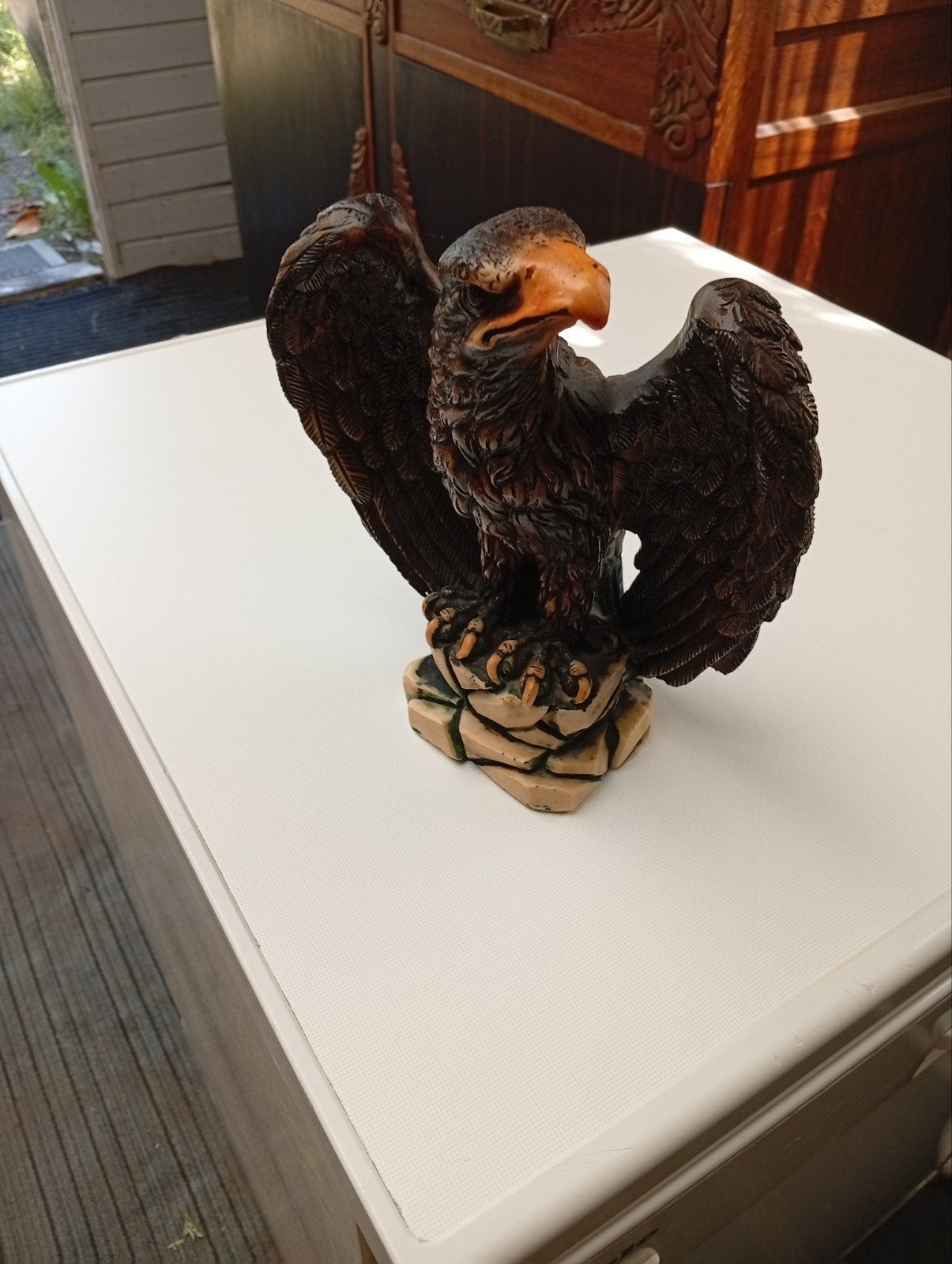 Adelaar Beeld, Ophalen, Handgemaakt, 20 - 50 cm, Beeld