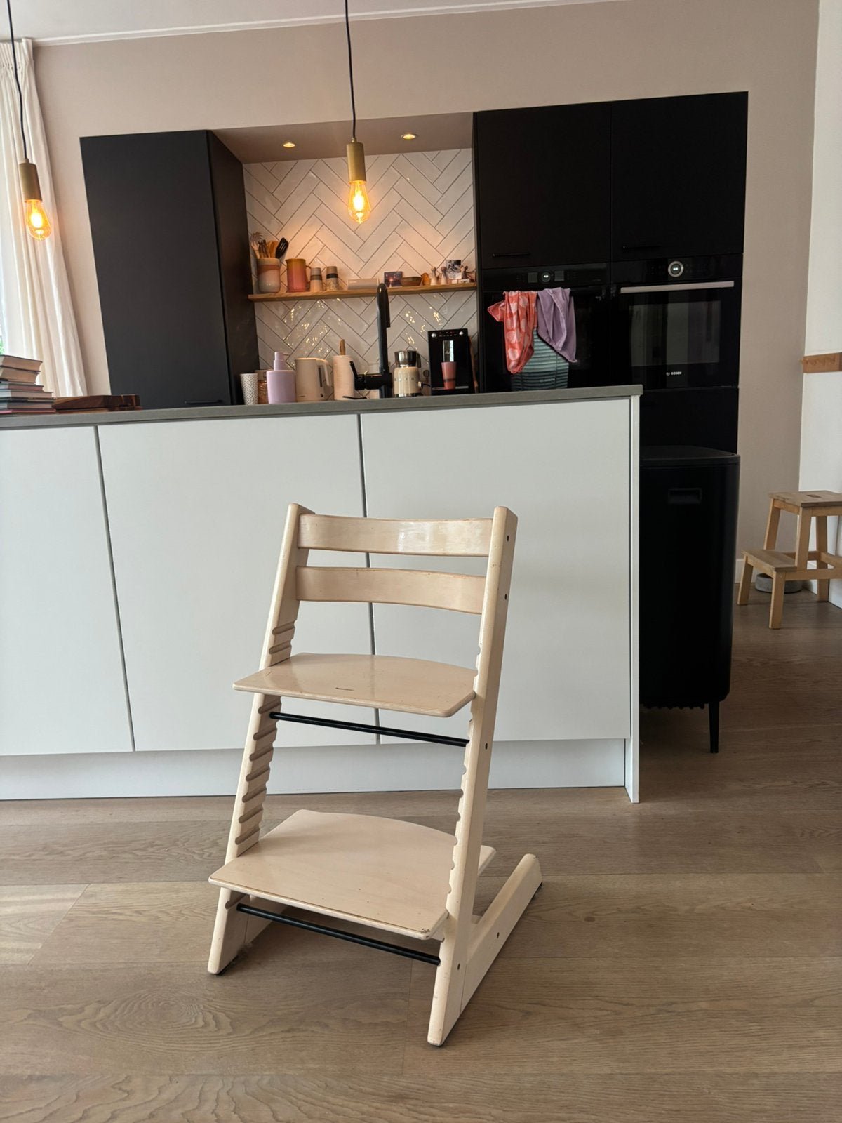 Stokke Tripp Trapp stoel, Ophalen of Verzenden, Gebruikt, Meegroeistoel