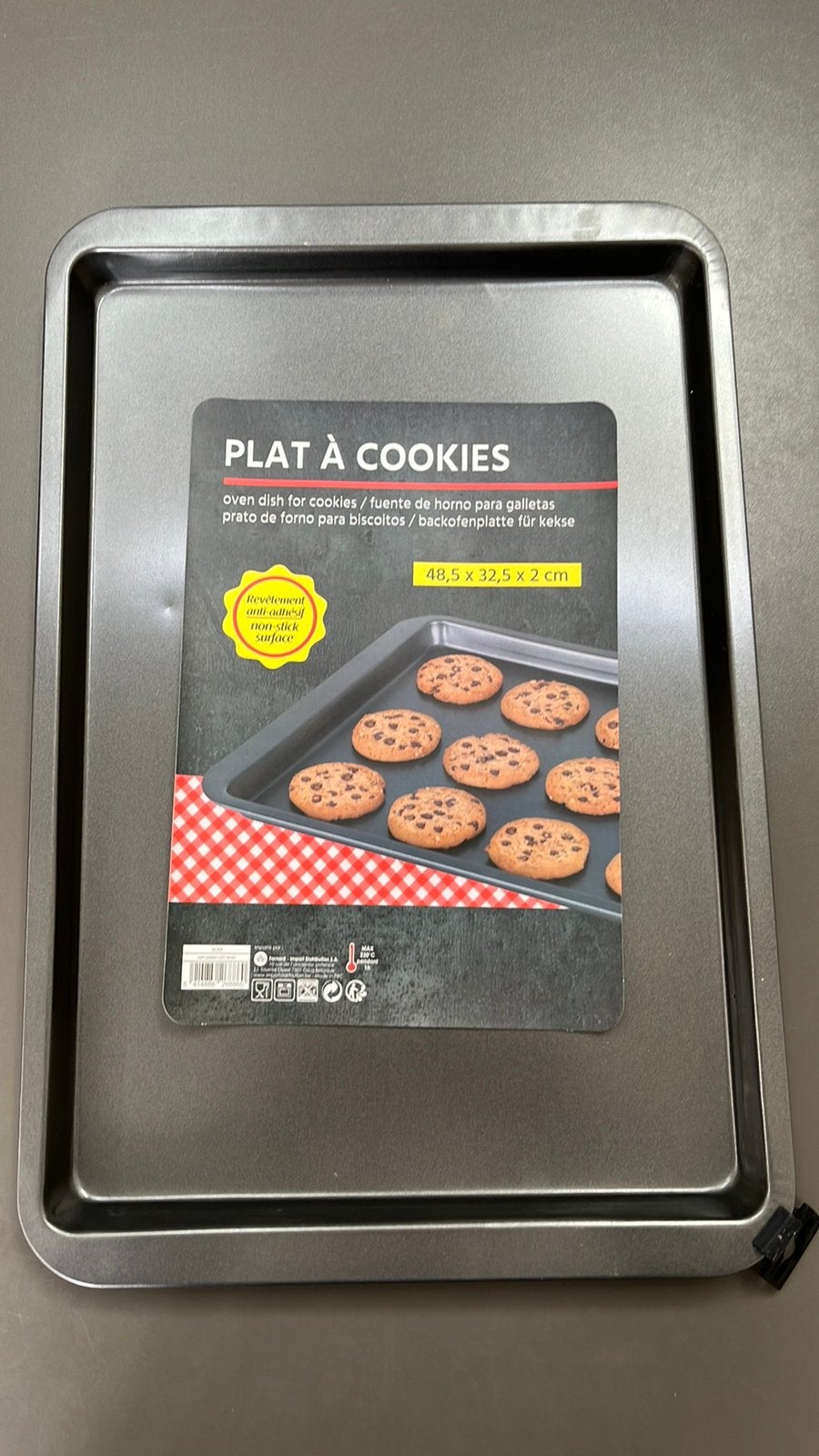 Ovenplaat voor koekjes, Overige typen, Ophalen of Verzenden, Nieuw, Metaal