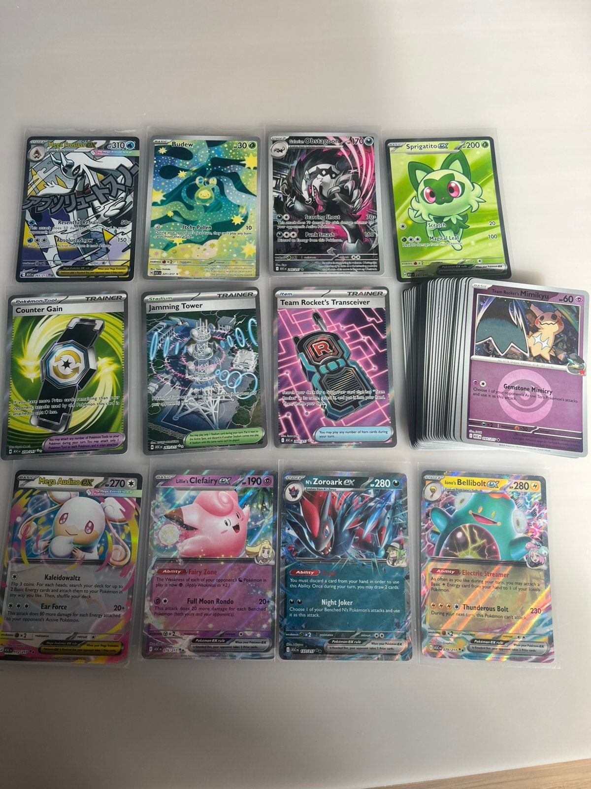 Heel veel Pokemon Ascended Heroes!, Ophalen of Verzenden, Zo goed als nieuw, Meerdere kaarten
