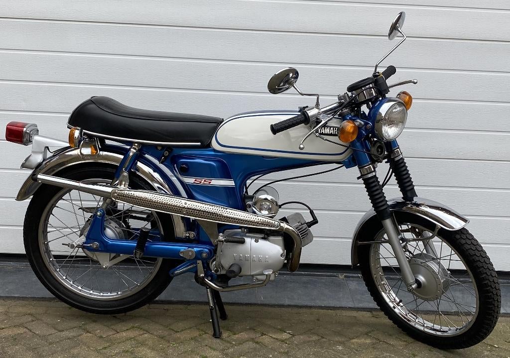 Mooie YAMAHA  Fs1  Blauw witje, Ophalen, Maximaal 45 km/u, Yamaha, 4 versnellingen