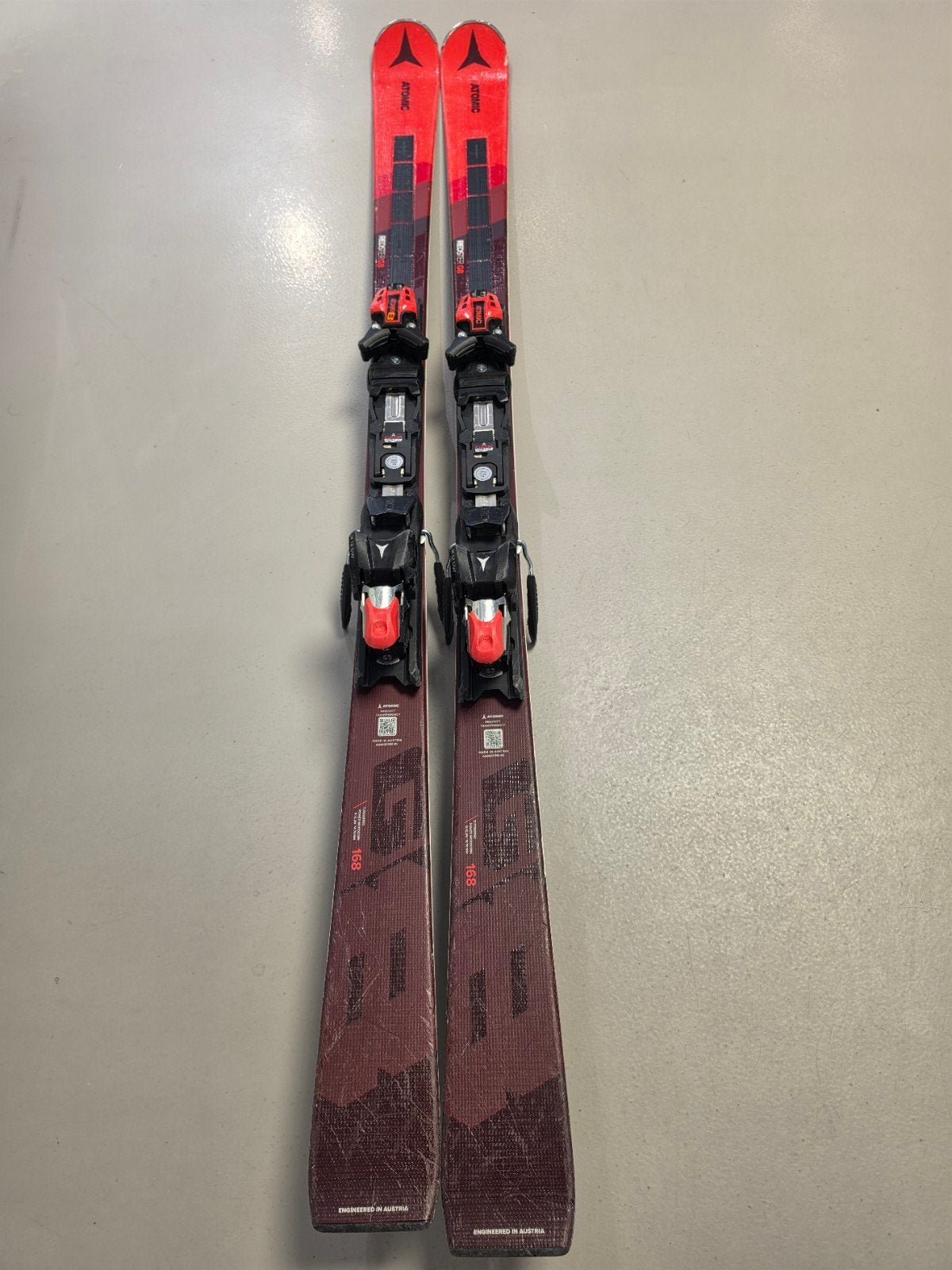 Atomic G8 revoshock Ski 168CM, 160 tot 180 cm, Ophalen of Verzenden, Carve, Skiën
