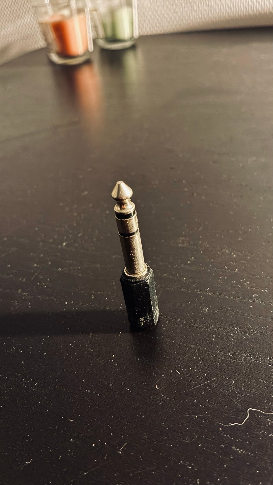6.35mm Jack Adapter - Gebruikt, Muziek en Instrumenten, Kabels en Stekkers, Ophalen of Verzenden, Gebruikt, Apparatuur