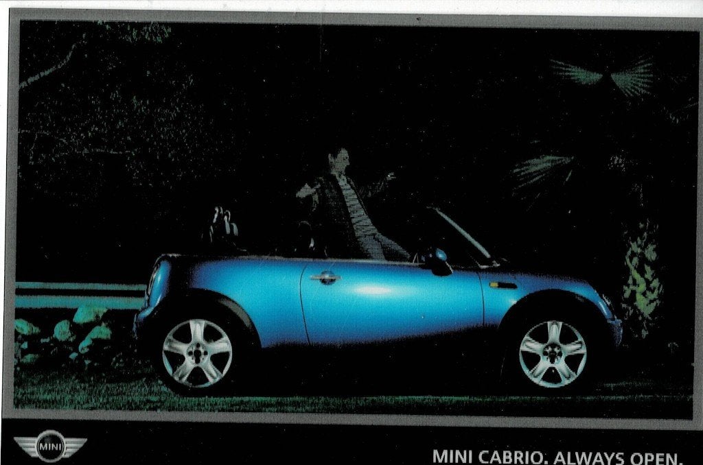 3D kaart Mini Cabrio, Ophalen of Verzenden, Zo goed als nieuw, Auto's