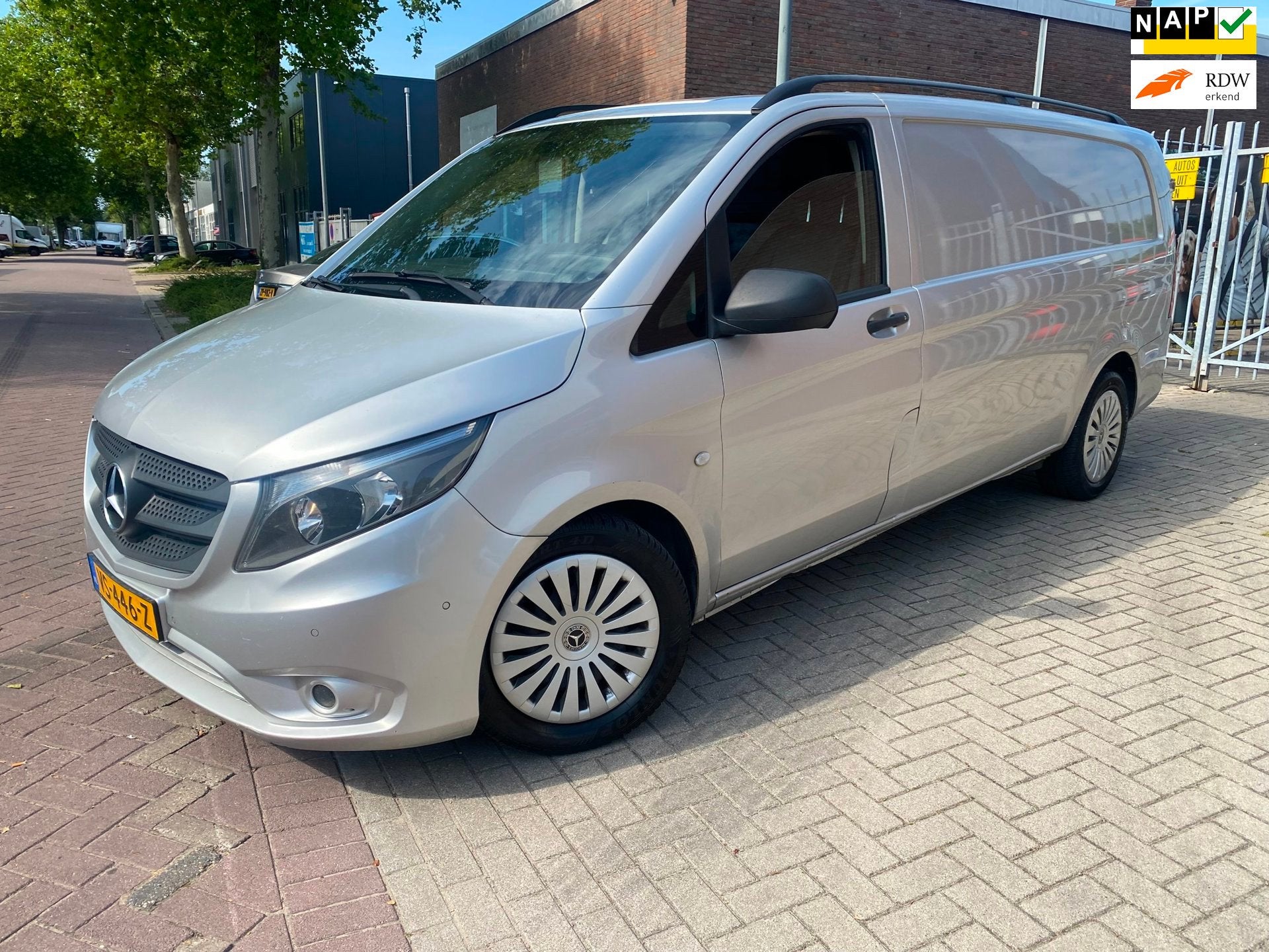 Mercedes-Benz Vito 114 CDI Extra Lang / 2016 / Automaat / Ai, Automaat, Euro 5, Gebruikt, Zwart