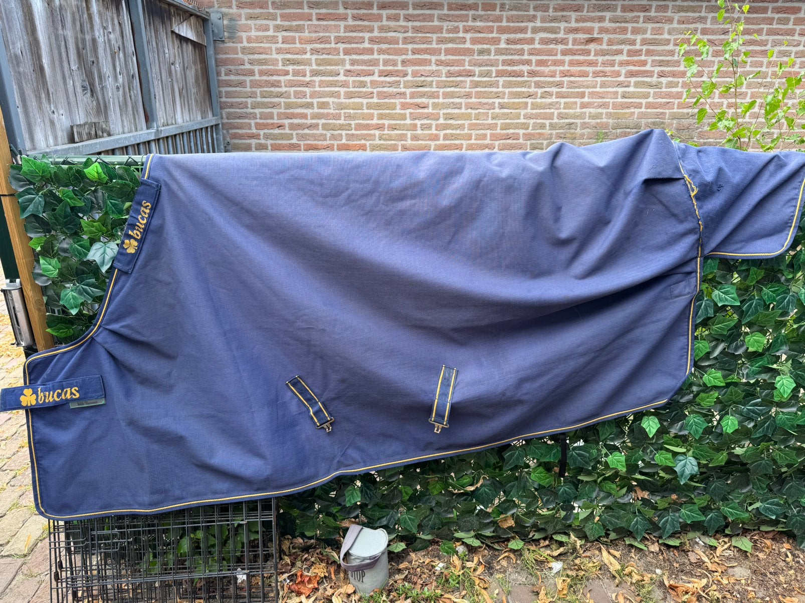 Bucas Irish Turnout 50g, Dieren en Toebehoren, Bucas, Gebruikt, Ophalen of Verzenden, Afneembare hals