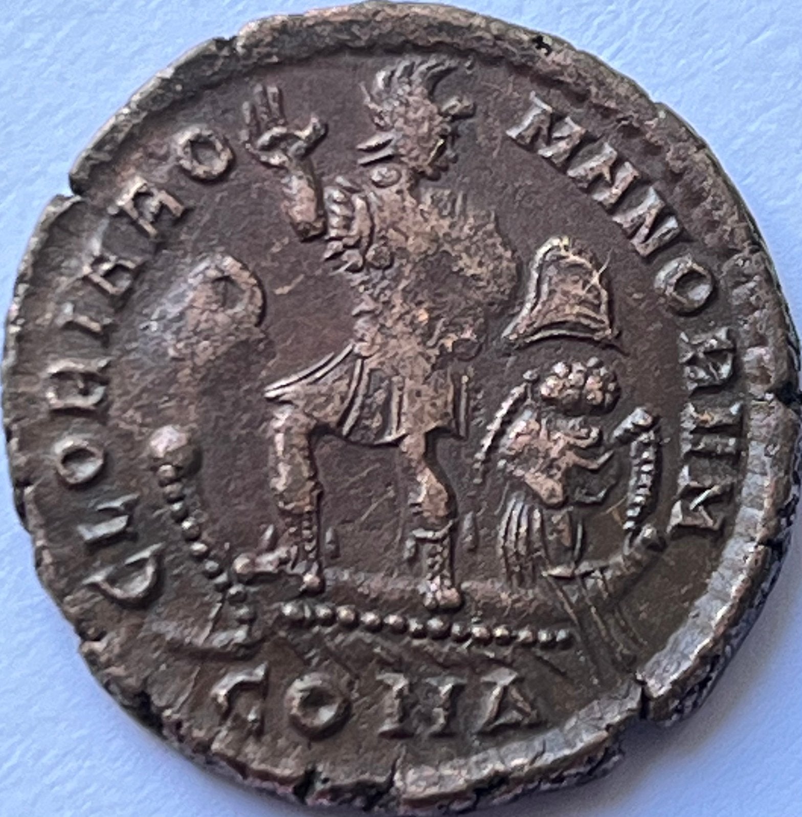 Romeinse Rijk maiorina Valentinianus II, Ophalen of Verzenden, Overige landen