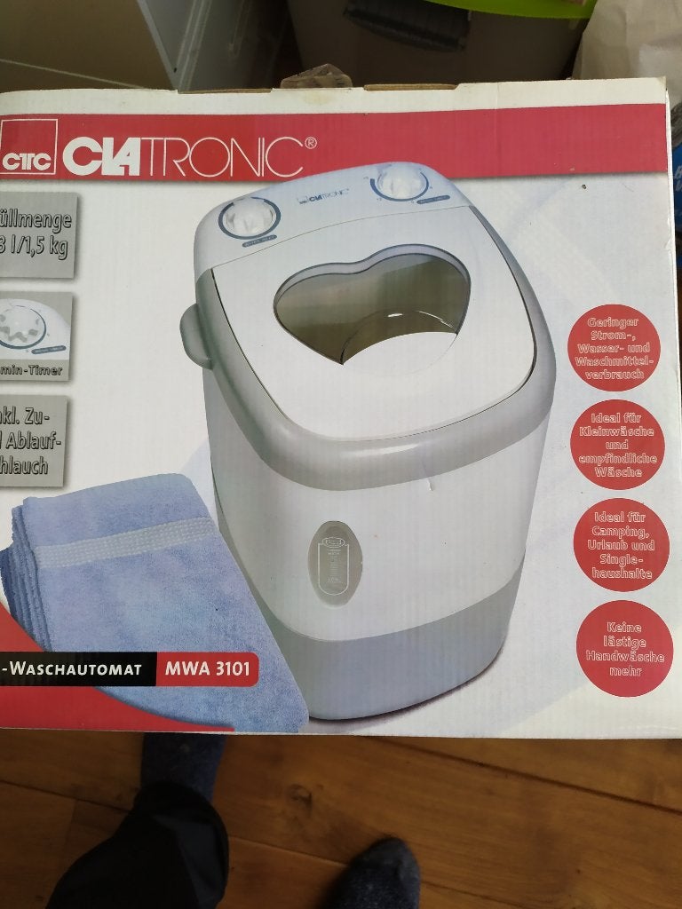 camping was machine nieuw in doos, Caravans en Kamperen, Kampeeraccessoires, Ophalen, Nieuw