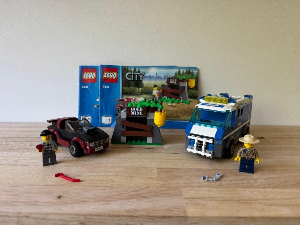 LEGO City Gold Mine set 4441 met instructies, City, Lego, Ophalen of Verzenden, Zo goed als nieuw