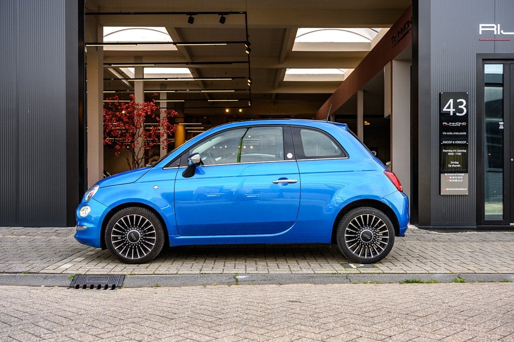Fiat 500 0.9 TwinAir Turbo Collezione|Glazen Dak|Cruise Cont, Voorwielaandrijving, 905 kg, Bedrijf, Handgeschakeld