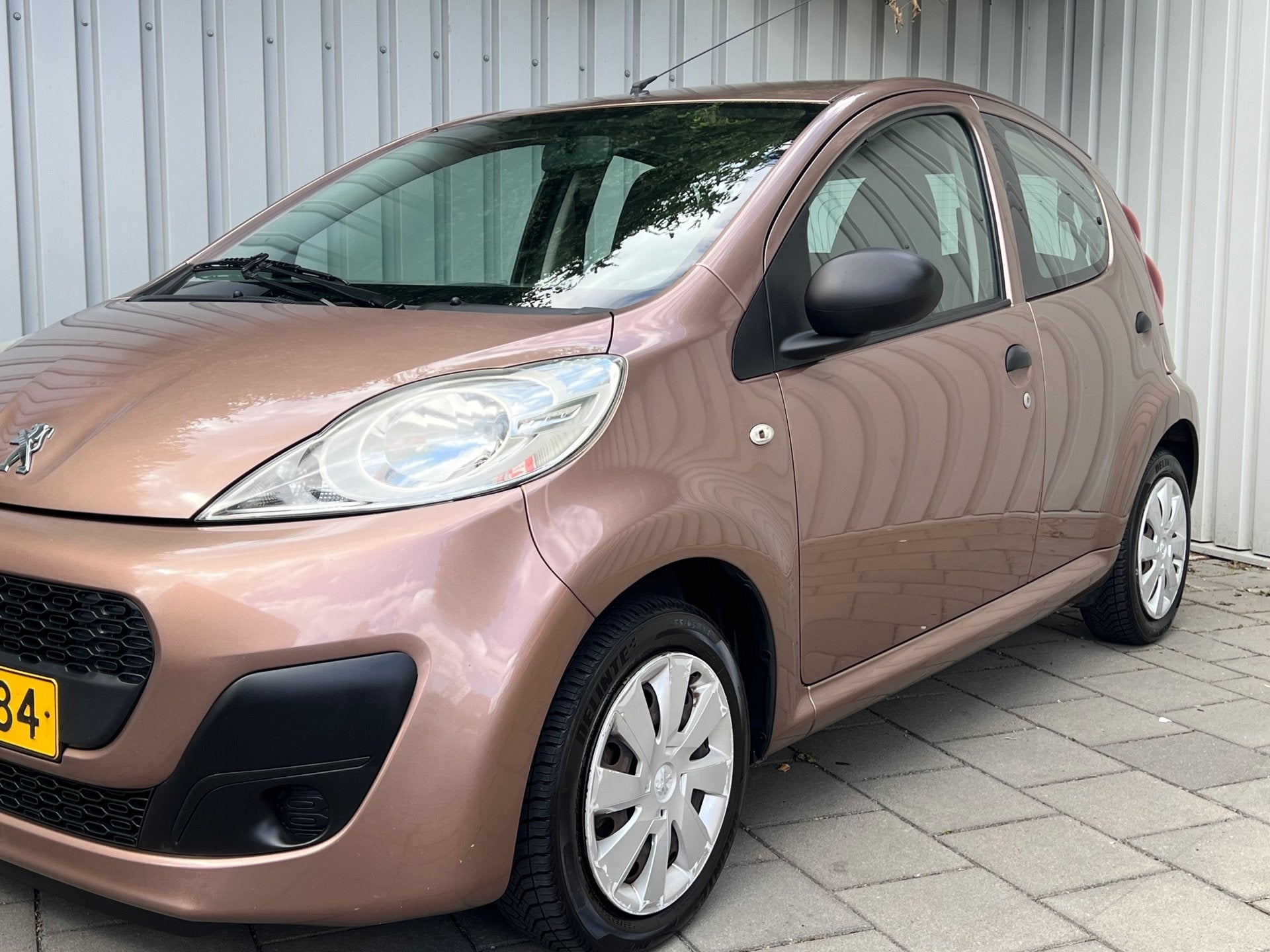 Peugeot 107 1.0 Access Accent|Airco|5 Deurs|, Auto's, Voorwielaandrijving, Stof, Gebruikt, Zwart
