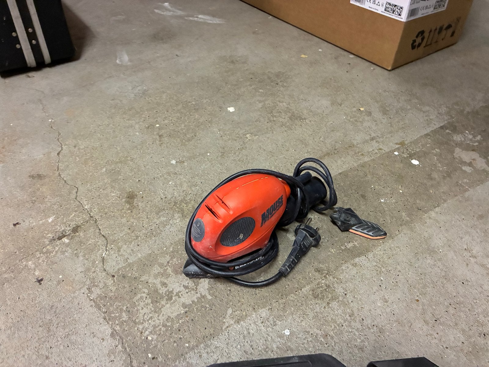 Gebruikte Black & Decker vlakschuurmachine, Ophalen of Verzenden, Gebruikt, Minder dan 600 watt, Vlakschuurmachine